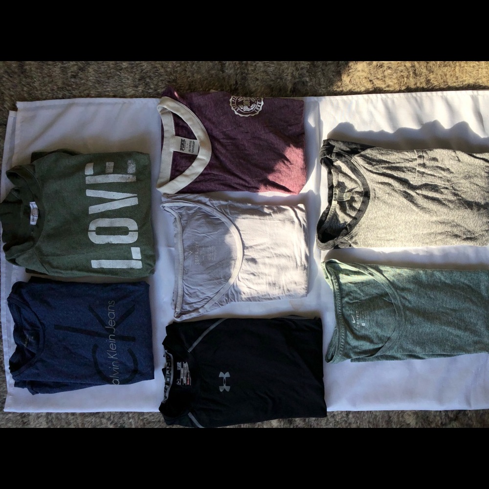 Calvin Klein, Pink, Forever 21, Under Armour, A&E
